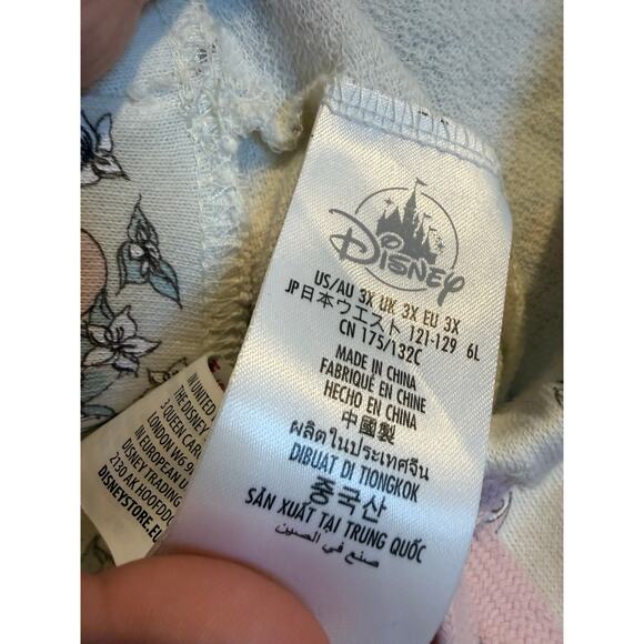 Disney Orange Bird Citrus Print Lounge Pajama Shorts Plus Size 3X - Picture 4 of 6